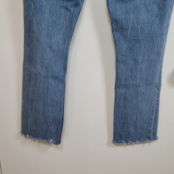 Abercrombie & Fitch 90's Slim Straight Ultra High Rise Curve Love Size 25/0 - Picture 7 of 10